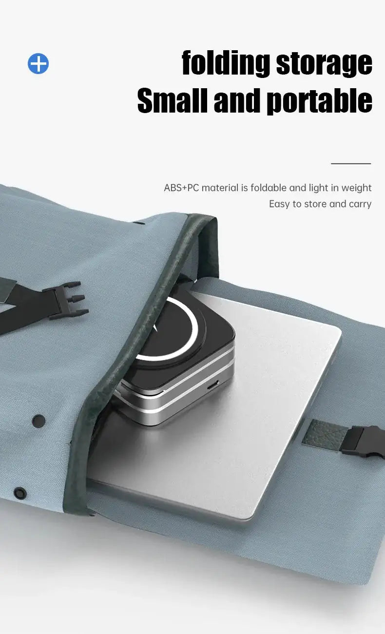 3 In 1 Foldable Magnetic Wireless Charger Stand